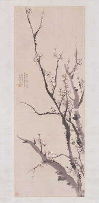 图片[1]-Wang Shishen Plum Blossom Chart Axis-China Archive